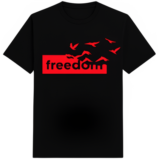 Freedom Half Sleeve T-Shirt