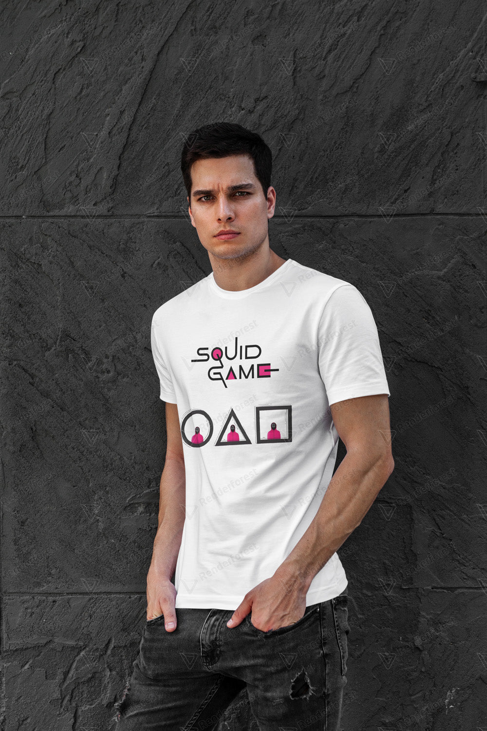 Squid Game Half Sleeve T-Shirt
